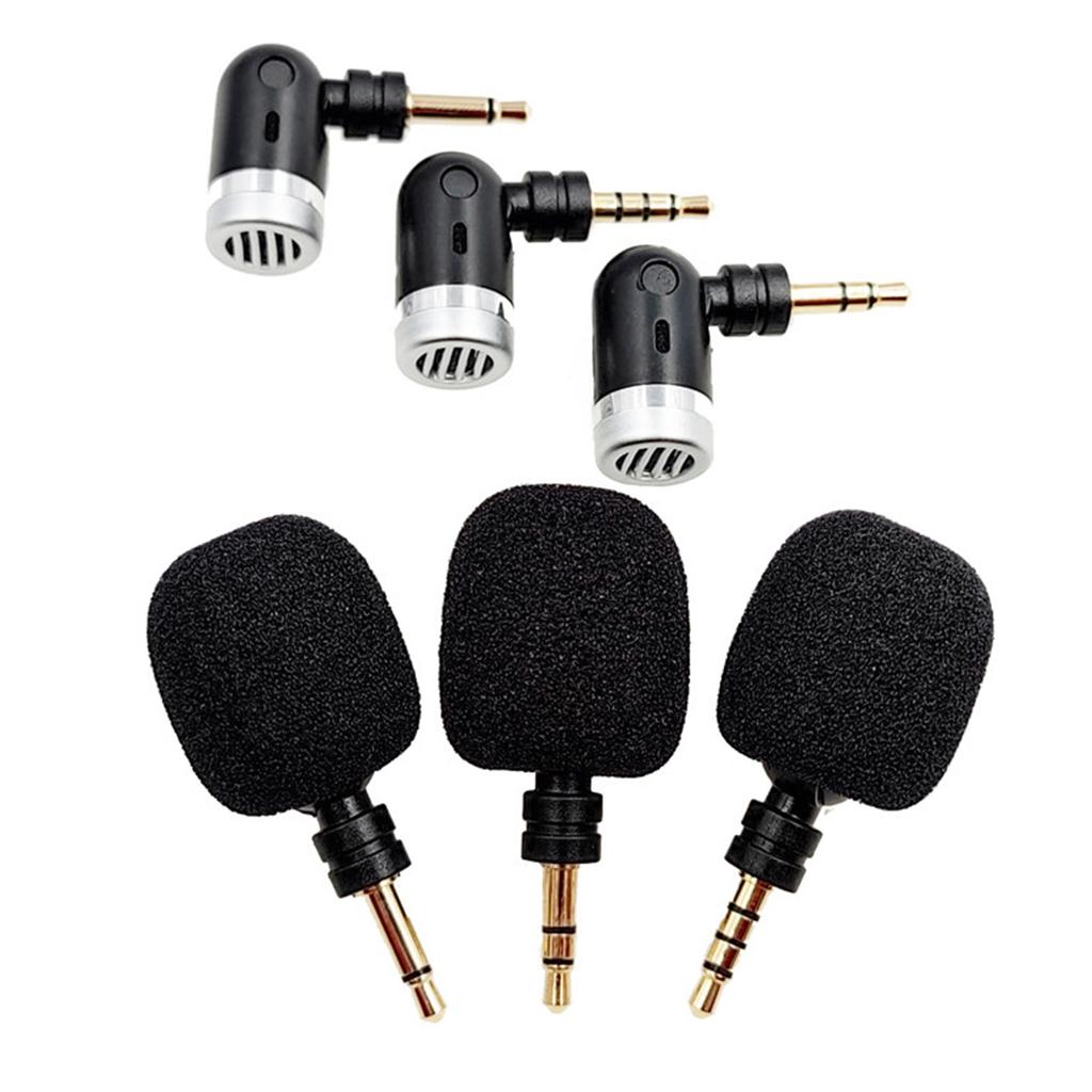 Portable Mini Microphone 3.5mm Aux Mono / Stereo / 4 Pole Flexural Bendable