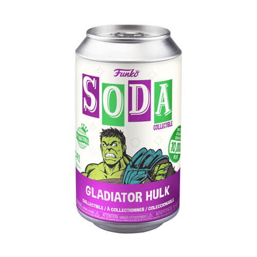 Thor 3 Ragnarok Hulk Gladiator Vinyl Soda Chase wird 1 zu 6 geliefert