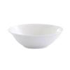 7-inch Elegant White Ceramic Conical Bowl