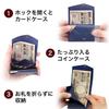 That Can Also Fit AirTag Wallet Made In Japan Genuine Leather Camel [Abrasus] "Small Wallet" Men's Women's