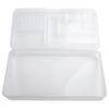 PVC Plastic Rectangle Transparent Stationery And Small Tools
