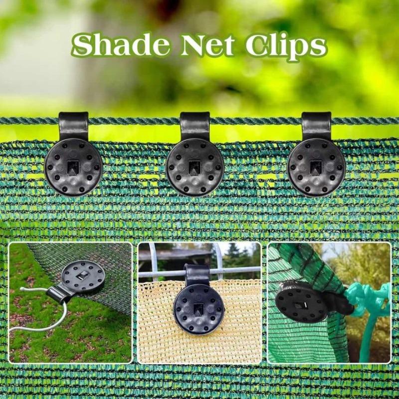 Shade Cloth Clips Plastic Clips Awning Plastic Clips Outdoor Shade Mesh Clip Shade Fabric Clamps Grommets for Net In Greenhouse