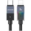USAMS SJ776 PD 30W USB-C/Lightning Cable 1.2m Tarnish