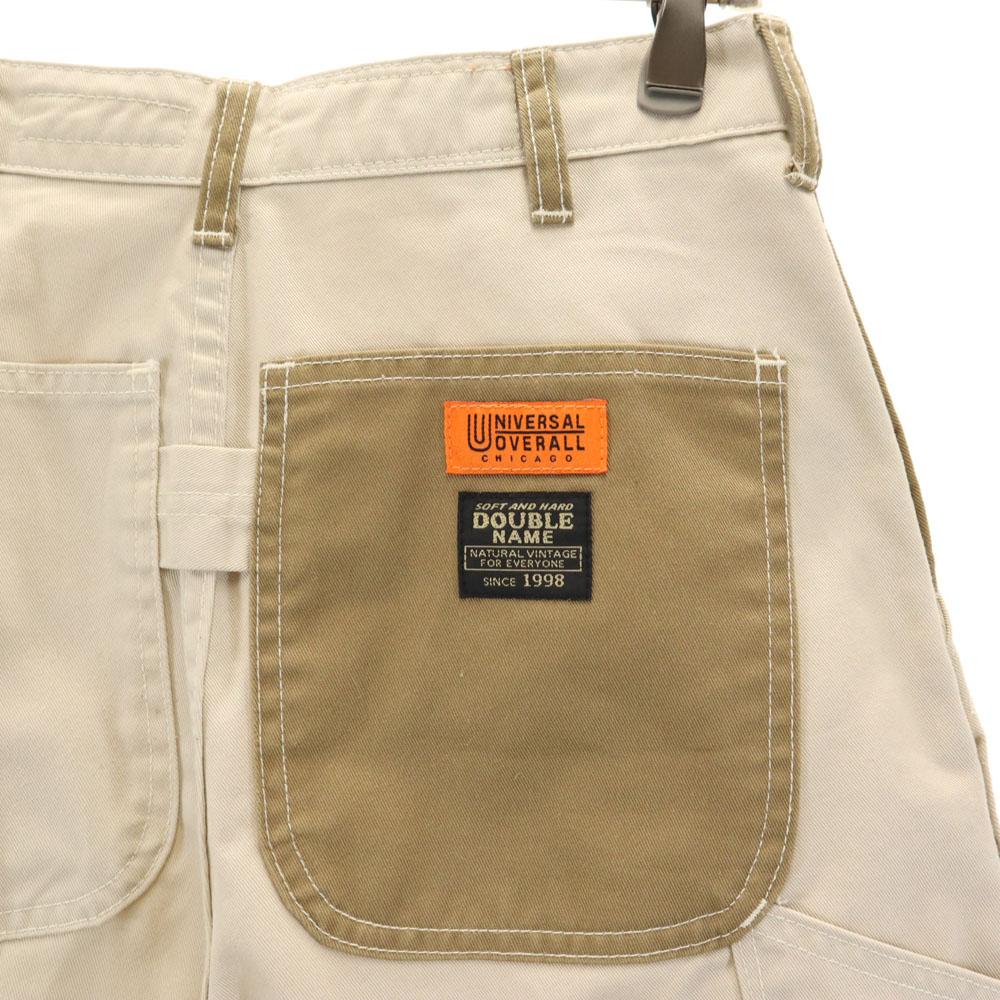 UNIVERSAL OVERALL X Double Name Painter Pants 1 Beige X DOUBLE NAME Jeans Women Used
