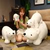 Simpatici Peluche Orsi Polari Simulazione Orsi Cuscino Alta Qualità Animale di Peluche Giocattoli di Peluche Adorabile Regalo di Compleanno