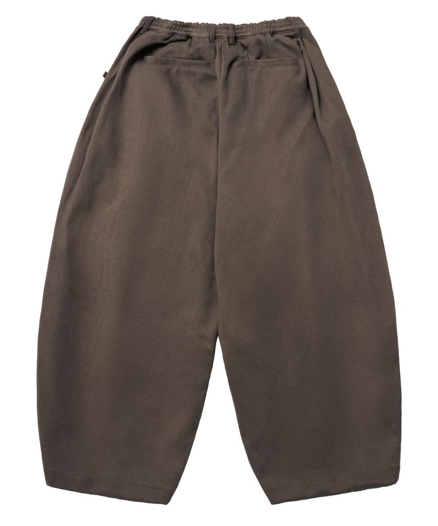 IDWS Void 4 Tuck Balloon Trouser Brown