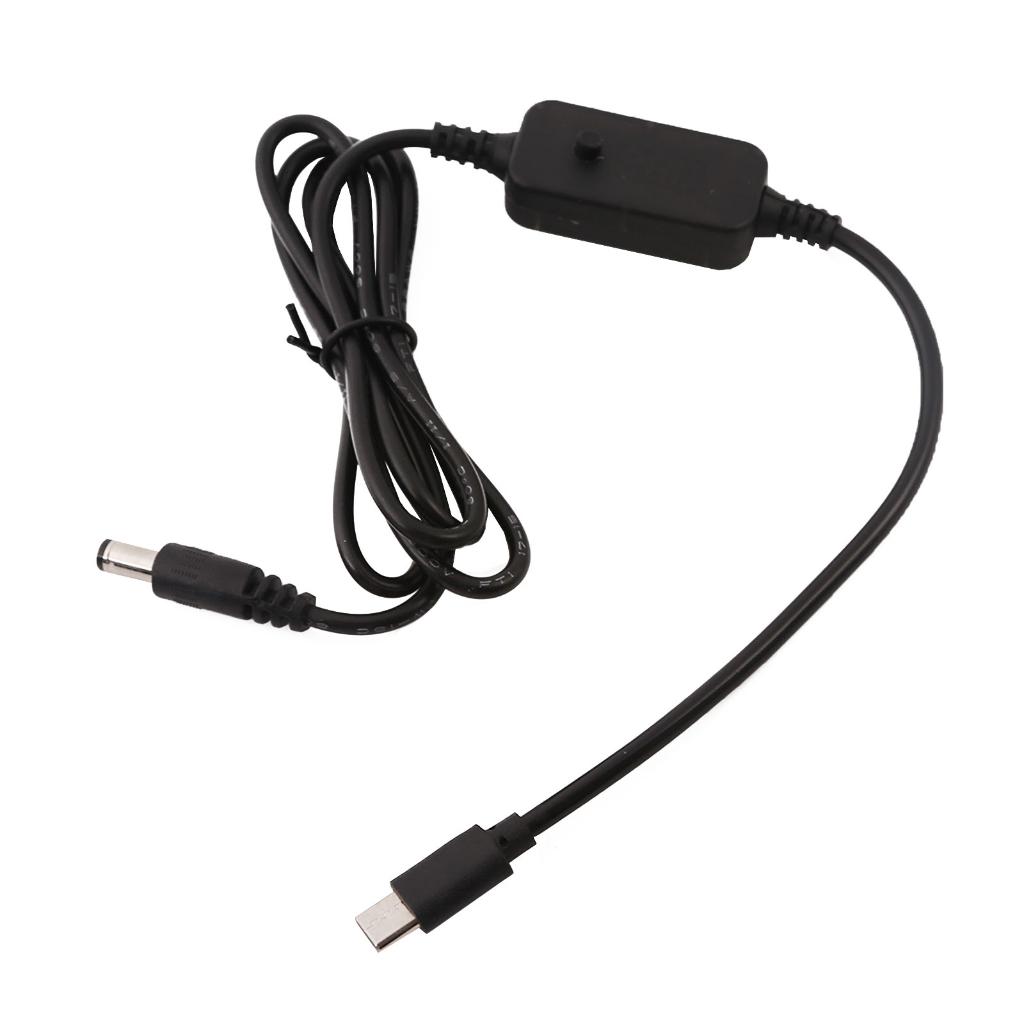 Type C naar 5V9V12V15V20V3A Spanningsregelaar Kabel voor Routers, Camera's, Luidsprekers, LED-verlichting, Monitoren en 3D-printers