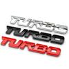 Car Sticker Turbocharged Turbo Metal Alloy 3D Badge Car Modification Accessories Rear Marked Side Marking Decorative Car-Sticker