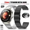 22mm Titan-Metallarmband für Amazfit Balance GTR 4/3/2 Luxuriöses Business-Armband für Huawei Watch 4 Pro/3 Pro/GT4 46mm/Ultimate