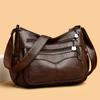 PU Hobo-Tasche mit mehreren Taschen und verstellbarem Schultergurt, lässige, lockere Handtasche für Damen für den täglichen Gebrauch und Reisen