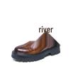 Men's Thick-Soled High-Top Chelsea Boots - Autumn/Winter Fashion Large Size Leather Workwear Boots