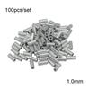 Steel High Quality Connector Line Crimping Sleeves Fishing Wire Tube Single Aluminum Crimp Sleeve