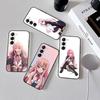 Zero No N-TsukaimaS Phone Case Black Ultra-thin Shockproof Case For Samsung S24/S25/S22/S30/Note20/Lite/Ultra/5G/Plus/FE