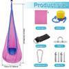 Chair Sensory Swing Chair Kids Pod Swing Seat Portable Hammock Chair Swing with Inflatable Pillow Hanging Hammock Max 200kg
