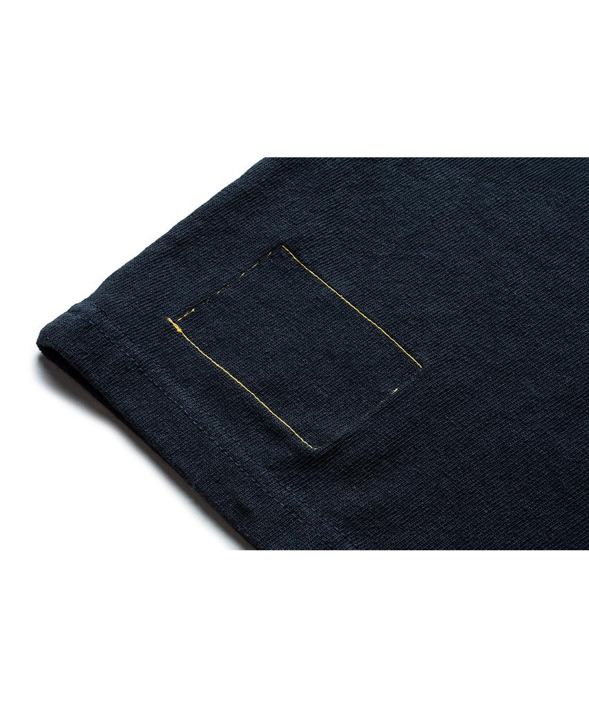 Deoleseukyu Classic Pocket Tee [Navy]