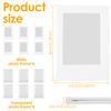 10/12Pcs Magnetic Fridge Frames DIY Magnetic Photo Frames Refrigerator Magnet Picture Frames 3inch Magnetic Picture Frame
