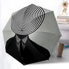 1 pièce Parapluie à Motif Hypnotique Ouverture/Fermeture Automatique Parapluie Pliant Compact, Parapluie Portable Toutes Saisons pour Femmes/Hommes F1124329