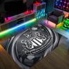 Newcastle United Football Design Crystal Velvet Carpet Cozy Non?Slip Printed Rug For Bedroom Living Room Entrance