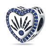 Copper Metal eyes smiling face blue starfish Charm Bead Components Compatible With Authentic Original Bracelet High Quality Fine Jewelry Charm Bead
