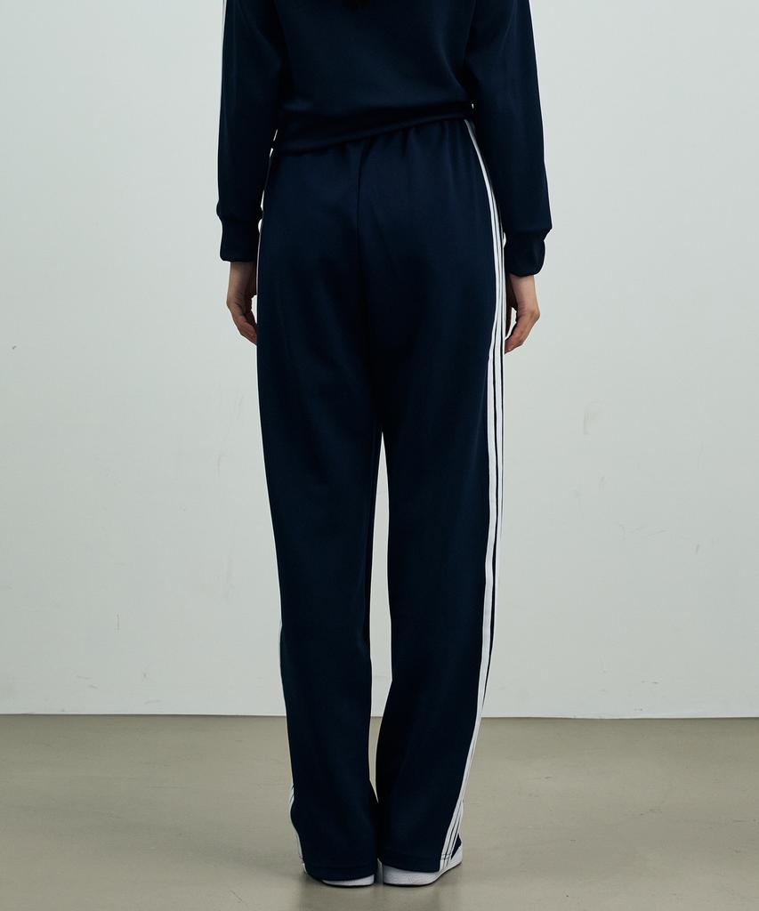 Alikim Ribbon Jersey Track Pants/Navy