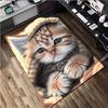 Cat Rug - Home carpet Office Decorative Carpet For Living Room Bedroom Door Mat Floor Rug Computer Chair Area Rug