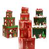 Premium Große Weihnachtsgeschenkbox mit Deckel und Schleife Perfekt für Weihnachtsgeschenke**