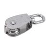 Stainless Steel Pulley M15M25 SingleDouble Wheel Swivel Lifting Rope Pulley Set Wire Rope Pulley Lifting Wheel Tools