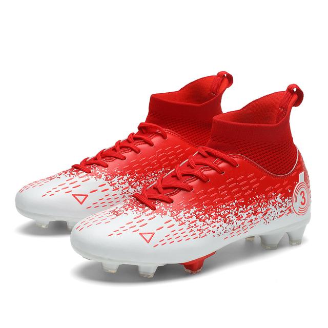 Fashion Size 31-48 Professional Football Shoes Men Kids Boys Original Soccer Shoes Sneakers Cleats Futsal Football Boots