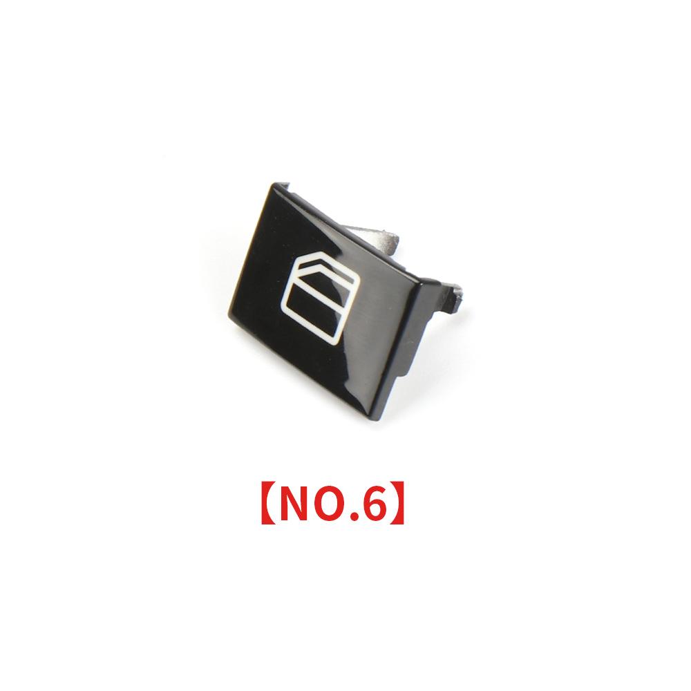 Car Interior Window Glass Lifter Button Switch Cover For Mercedes Benz S Class W221 Automotive Electric Glass Lift Switch
