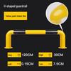 U-shaped Steel Pipe Parking Barrier
