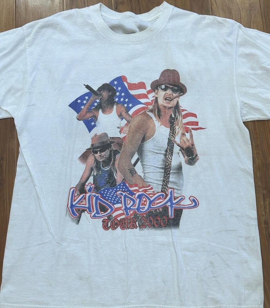 Kid Rock 2000 Concert Tour T Shirt Full Size S-5XL Unisex T-Shirt