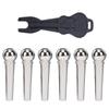 Clavijas de Puente para Guitarra Acústica con Set de Extractor de Clavijas de Puente Clavijas de Puente para Guitarra Bajo Instrumentos de Cuerda Extractor de Clavos de Cuerda