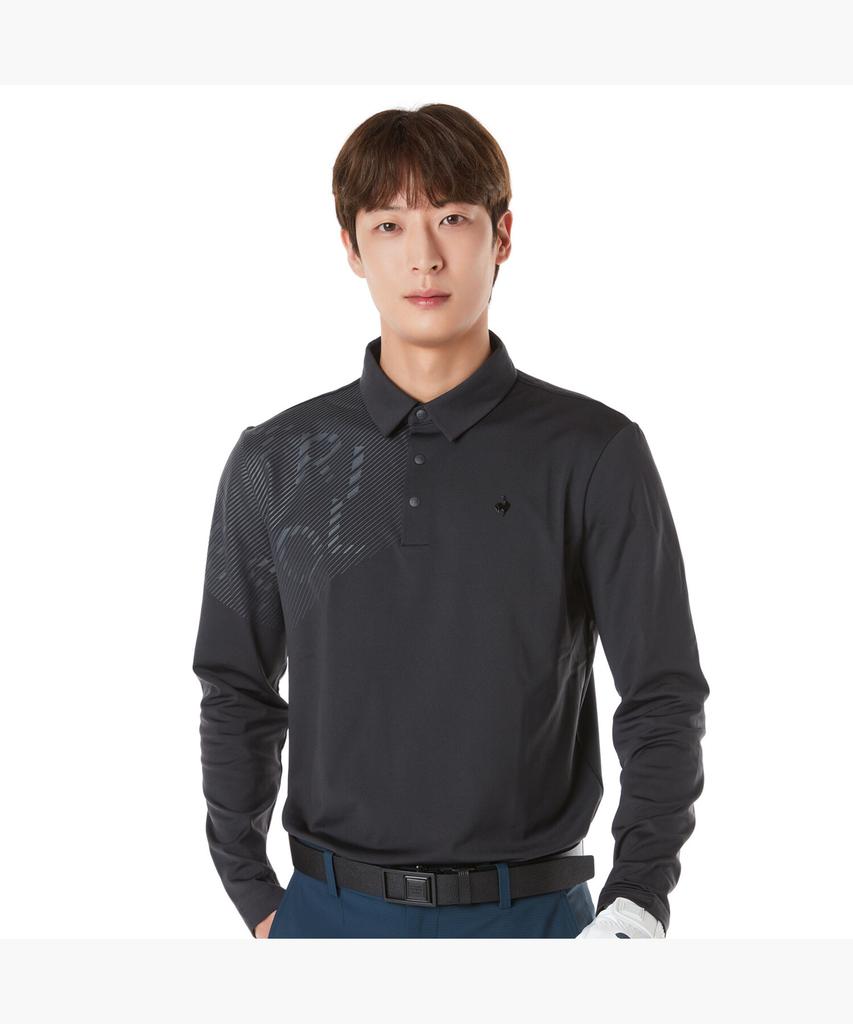 LECOQ GOLF Men'S Brushed Big Print T-Shirt (Gp421Mtlo1)