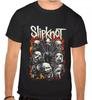 חולצת טריקו שחורה לילדים עם לוגו להקת Slipknot -1033 -SW-Kids-