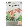 Model - Skládačka - 3D - Dinosaurus - Tyrannosaurus Rex - 49 dílků - Od 8 let