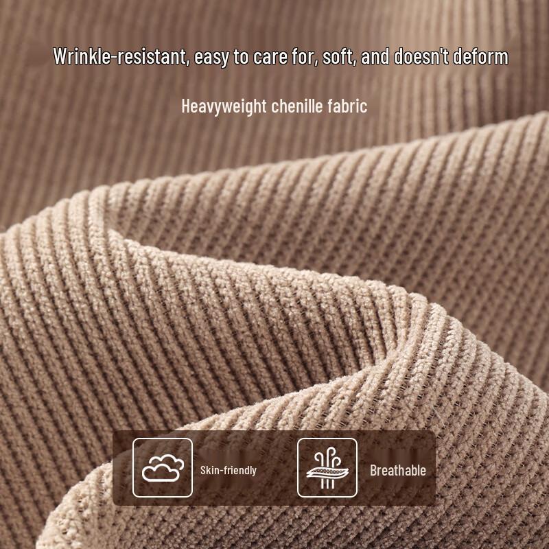 Baleno Men's Chenille Straight-Leg Casual Pants