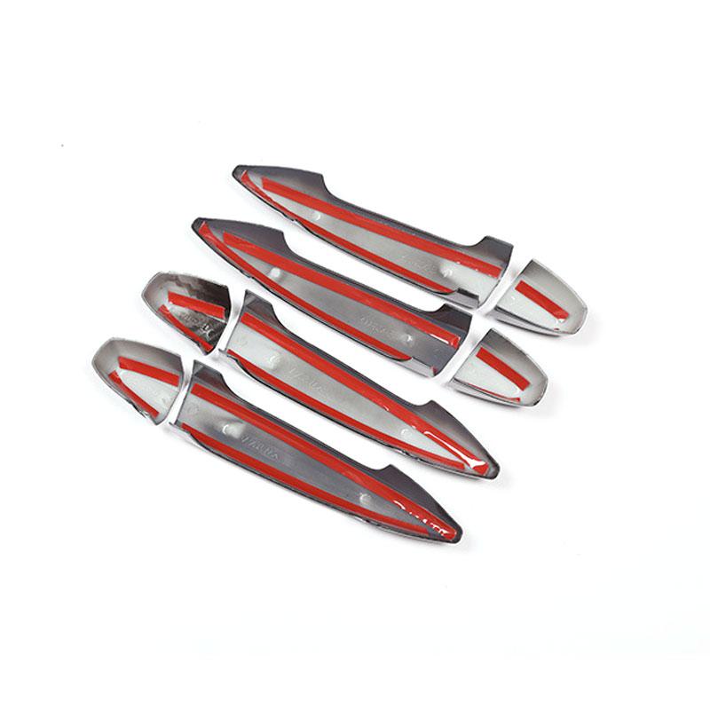 For BMW X1 F48 X5 X6 F15 F16 2016 2017 Car-Styling Exterior Door Handle Pull Carbon Fiber Texture Cover