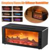 Kamin Flamme Luftbefeuchter 7 Farben Ätherisches Öl Diffusor Aromatherapie Diffusor für Schlafzimmer Wohnzimmer Büro