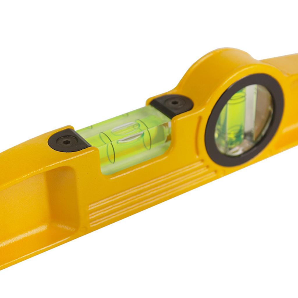 Magnetic Torpedo Level, 10-Inch Shockproof Toolbox Level with 2 Bubble Spirit Level 90 180 Degree
