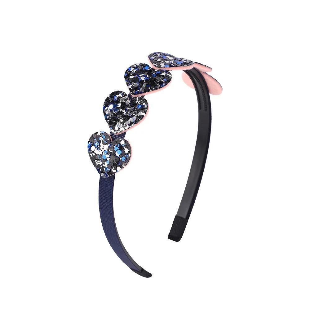 1 stuks Mode Glitter Kinder Haarband Leuke Strik Sterren voor Hoofdband Meisjes Schattige Kleuren Haar Tiara's Haarbanden Haar Accessoires Cadeaus