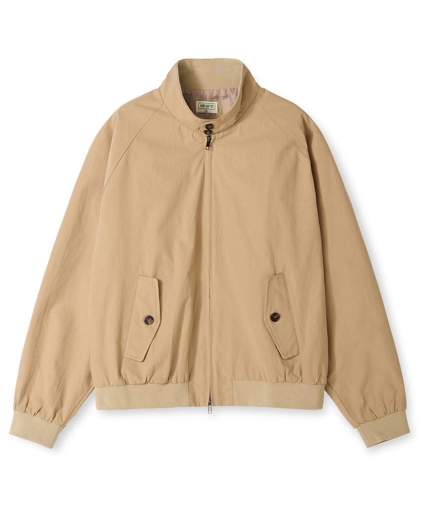 Heavyi Harrington Jacket_Beige