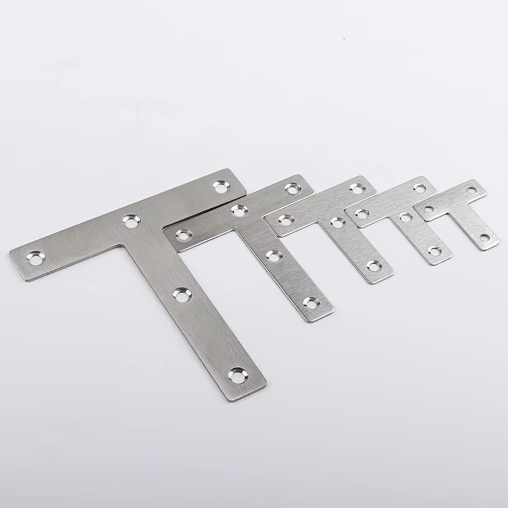 10 Stück 40/50/60/80mm Verbindungsplatte Flache Befestigungswinkel Eckwinkel Winkelhalter Hardware-Zubehör
