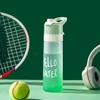 650ML Kylande Dimspray Vattenflaska BPA-fri Dimfunktion Bärbar Sportvattenbehållare Håll