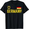 Germany Flag Deutschland Football Soccer Fan Men Women Kids T-Shirt(1)