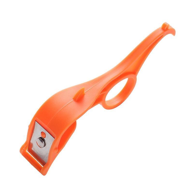 Fruit Apple Kiwi Peeler Orange Cutter Vegetable Stainless Steel Portable Manual Peeling Kitchen Tools Stripper Easy To Use Open Citrus Creative