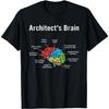 Architect Brain Funny Architecture Architectural Graphic T-Shirt
