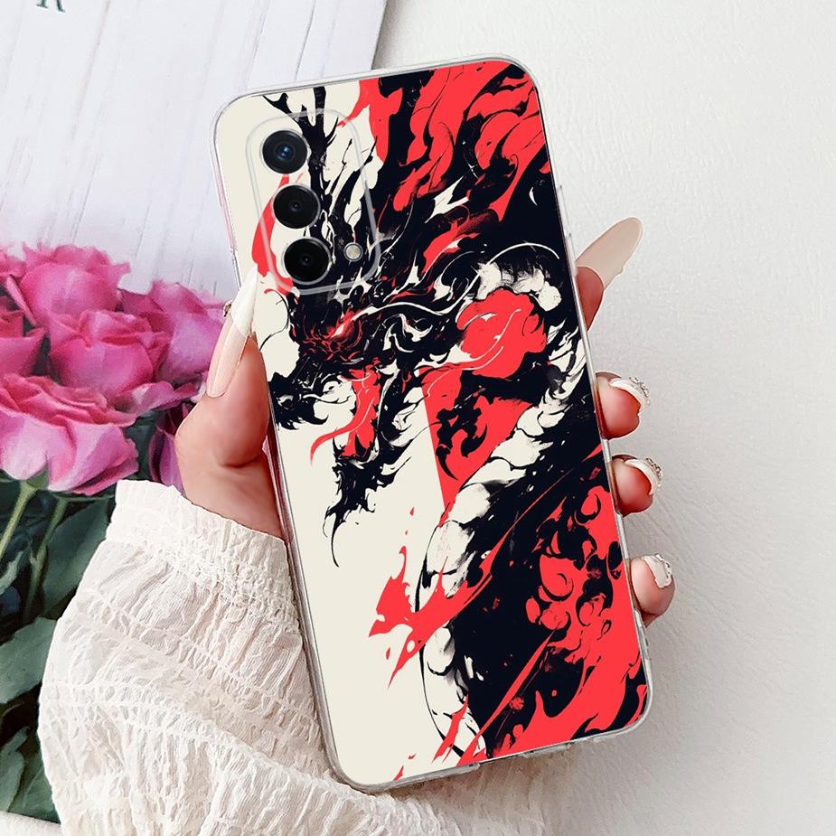Für Oppo A74 5G Hülle CPH2197 CPH2263 Stilvoll Beliebt Bemaltes Cover 6,5'' Weiche Silikonhülle Für Oppo A74 A 74 OppoA74 5G Fundas