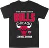 NBA Chicago Bulls Division Arch Name Black T-Shirt
