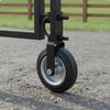 Roulette de portail robuste Capacité de charge 500 kg Roue de support de ferme Hauteur réglable pour extérieur