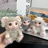 2027 Year Of The Sheep Plush Lamb Keychain Cute Simulation Curly Sheep Doll Bag Charm Decoration For Lovely New Year Gifts